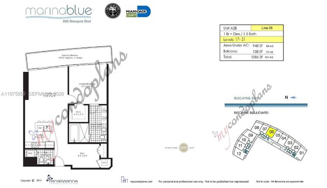 888 Biscayne Blvd 4806, Miami, FL 33132