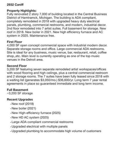 2932 Caniff Street, Hamtramck, MI 48212