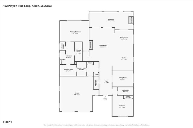 152 Pinyon Pine Loop, Aiken, SC 29803