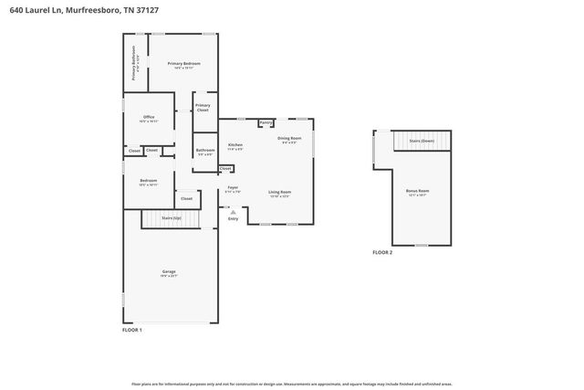 640 Laurel Ln, Murfreesboro, TN 37127