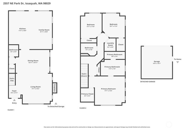 2557 NE Park Drive, Issaquah, WA 98029
