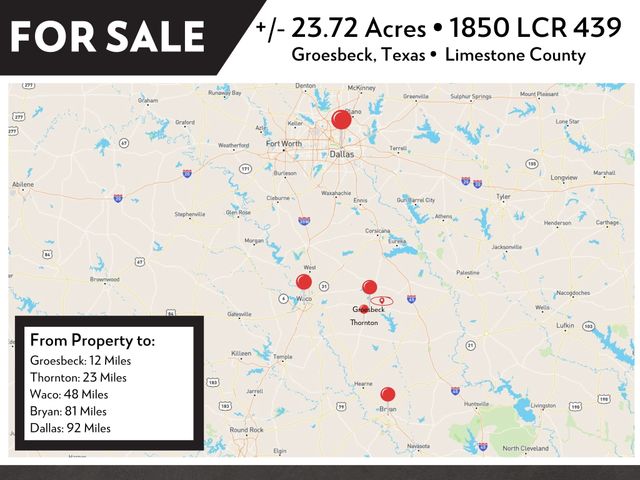 1850 Lcr 439, Mexia, TX 76667