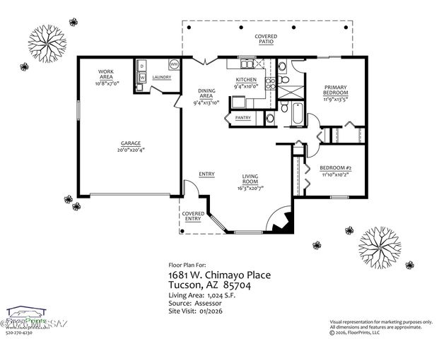 1681 W Chimayo Place, Tucson, AZ 85704