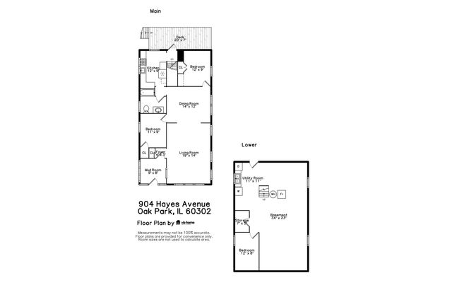 904 HAYES Avenue, Oak Park, IL 60302