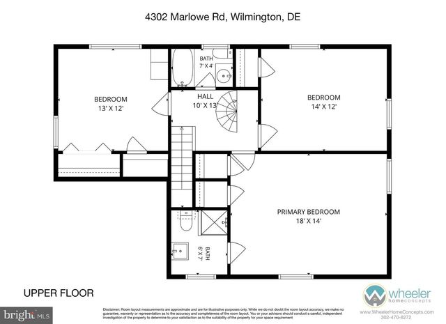 4302 MARLOWE RD, Wilmington, DE 19802