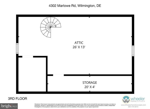 4302 MARLOWE RD, Wilmington, DE 19802
