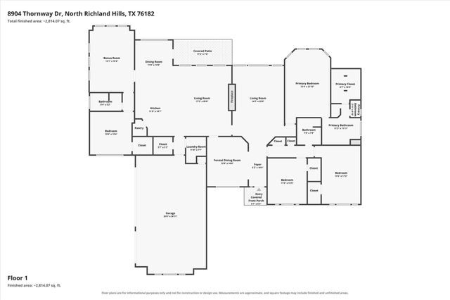8904 Thornway Drive, North Richland Hills, TX 76182