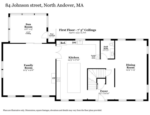 84 Johnson Street, North Andover, MA 01845