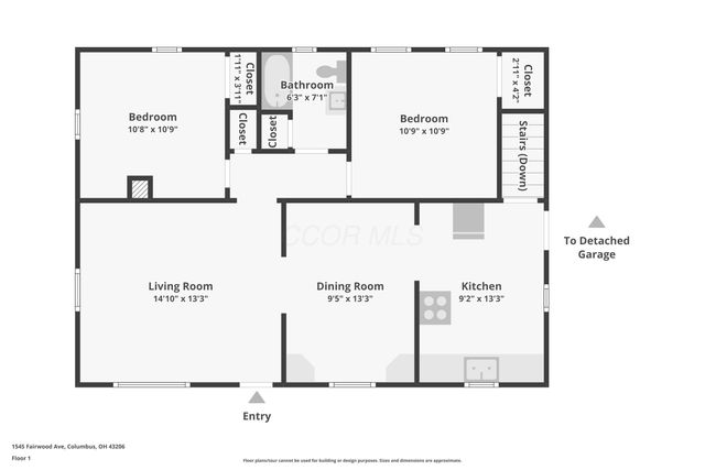 1545 Fairwood Avenue, Columbus, OH 43206