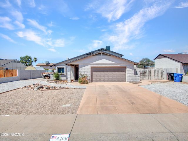4758 W MCRAE Way, Glendale, AZ 85308