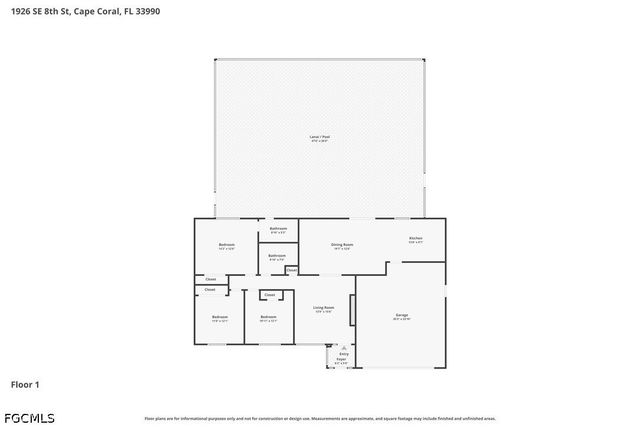 1926 SE 8th ST, Cape Coral, FL 33990