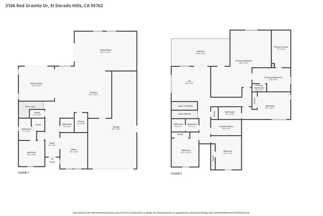 3166 Red Granite Dr, El Dorado Hills, CA 95762