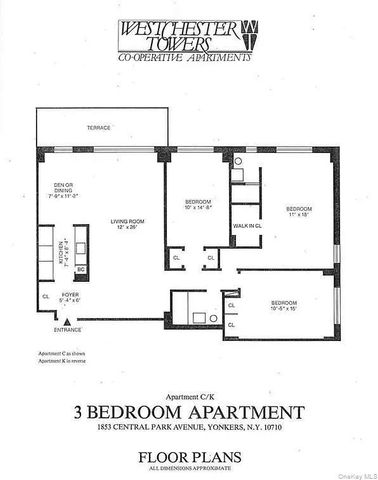 1853 Central Park Avenue 10C, Yonkers, NY 10710