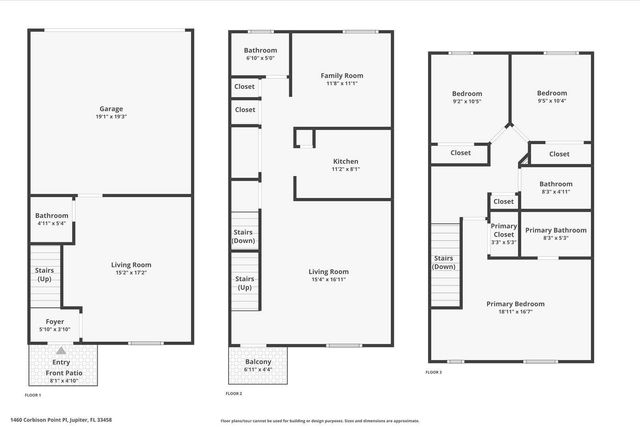 1460 Corbison Point Place, Jupiter, FL 33458