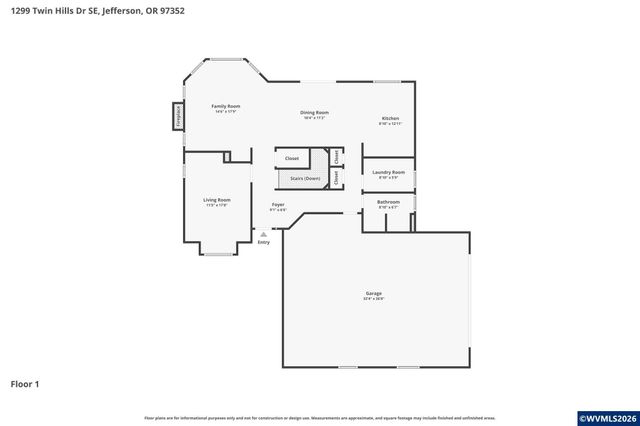 1299 Twin Hills Dr SE, Jefferson, OR 97352