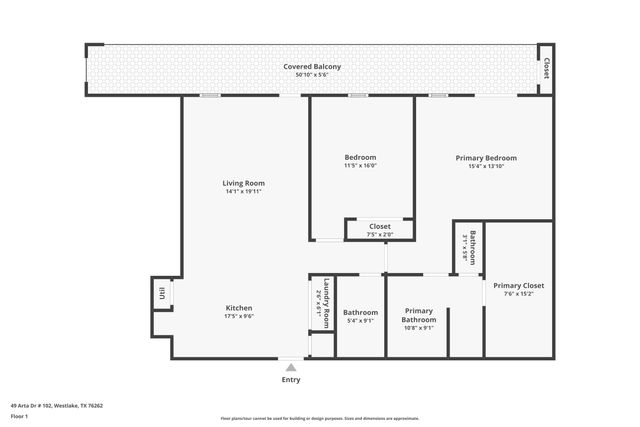 49 Arta Drive 102, Westlake, TX 76262