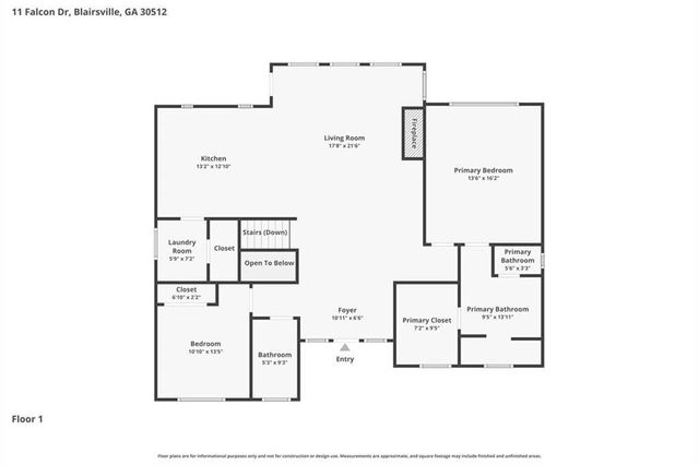 11 Falcon Drive, Blairsville, GA 30512