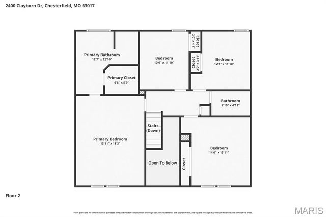 2400 Clayborn Drive, Chesterfield, MO 63017