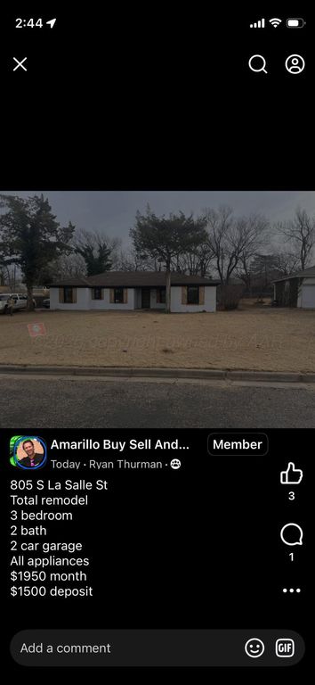 805 S La Salle Street, Amarillo, TX 79106
