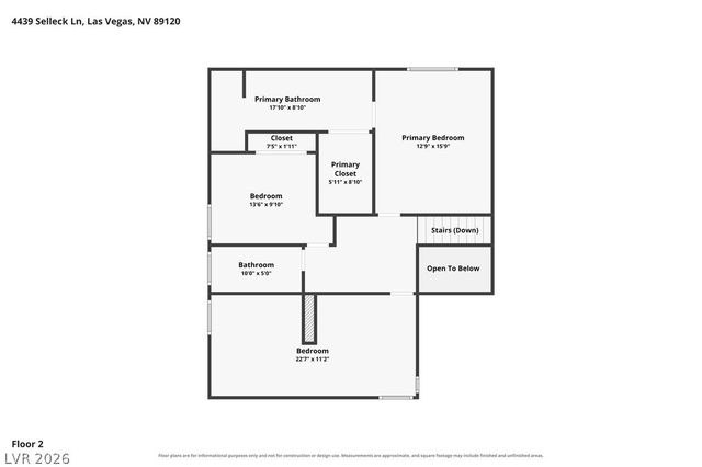 4439 Selleck Lane, Las Vegas, NV 89120
