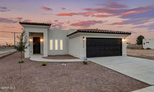 5981 RUIDOSO DOWNS Street, El Paso, TX 79932