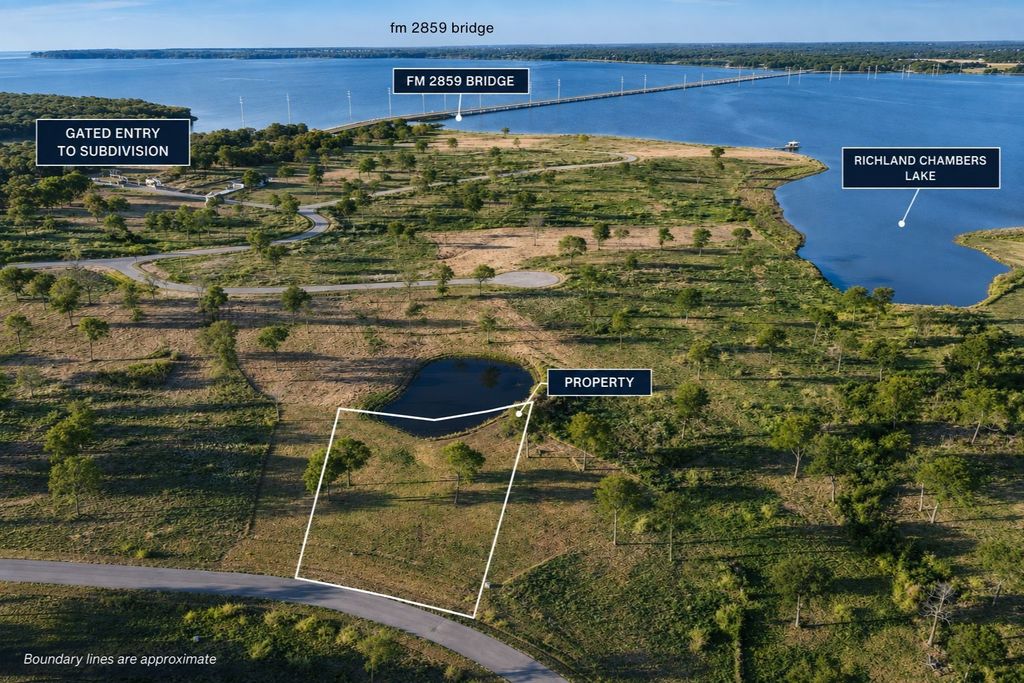 Lot 44 1.134 Acres Chambers Bay, Kerens, TX 75144