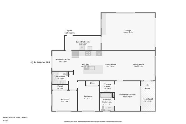 519 4th Avenue, San Bruno, CA 94066
