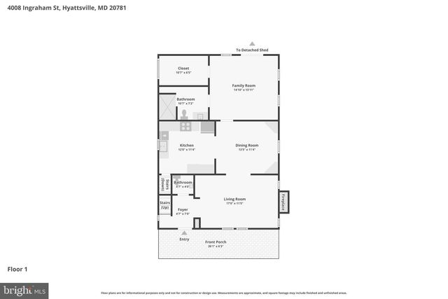 4008 INGRAHAM ST, Hyattsville, MD 20781