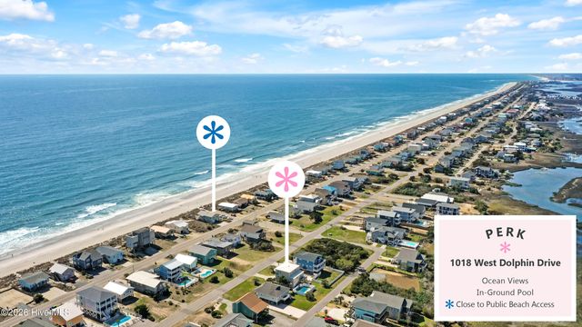 1018 W Dolphin Drive, Oak Island, NC 28465