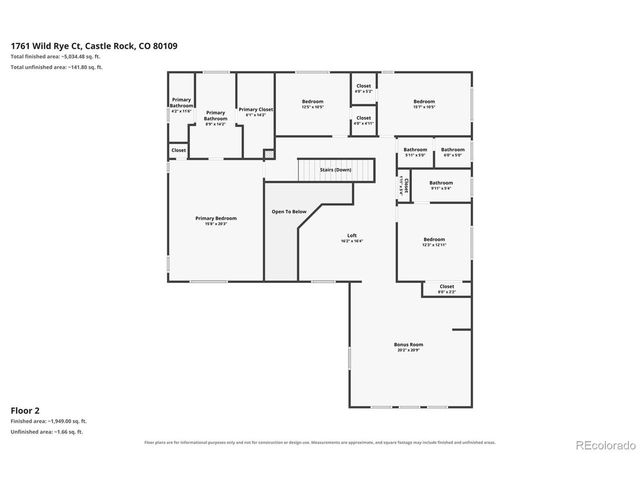 1761 Wild Rye Ct, Castle Rock, CO 80109