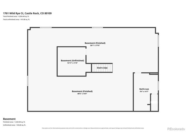 1761 Wild Rye Ct, Castle Rock, CO 80109