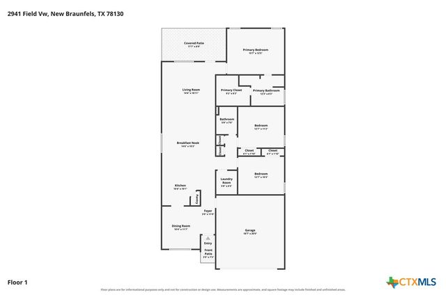 2941 Field View, New Braunfels, TX 78130
