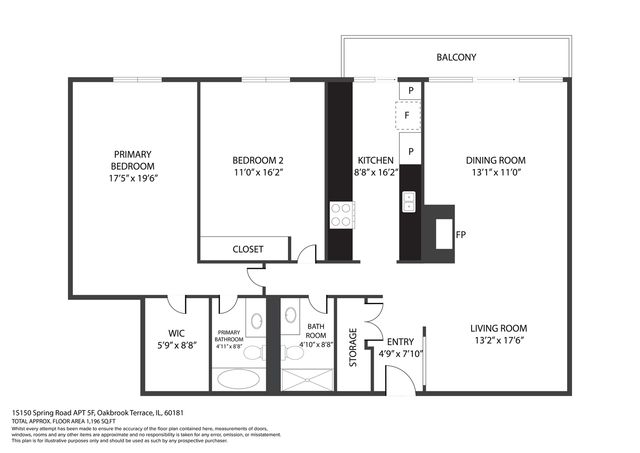 1S150 Spring Road 5F, Oakbrook Terrace, IL 60181