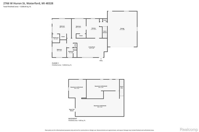 2766 W Huron Street, Waterford Charter Township, MI 48328
