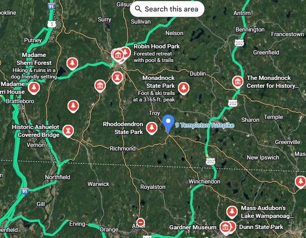 9 Templeton Turnpike, Fitzwilliam, NH 03447