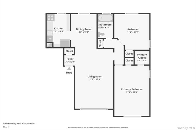121 N. Broadway 22K, White Plains, NY 10603
