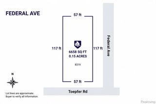8319 Toepfer Road, Warren, MI 48089