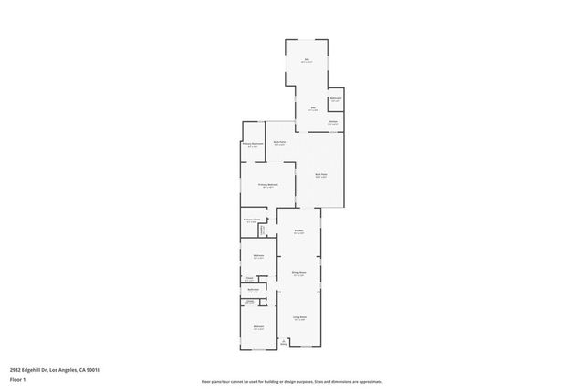 2932 Edgehill Drive, Los Angeles, CA 90018