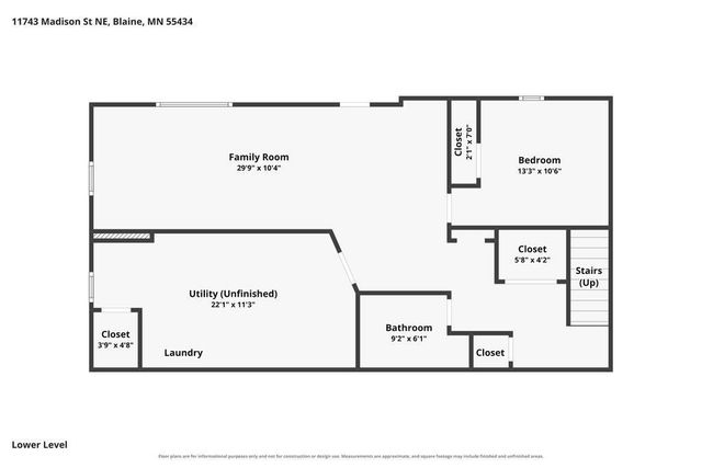 11743 Madison Street NE, Blaine, MN 55434