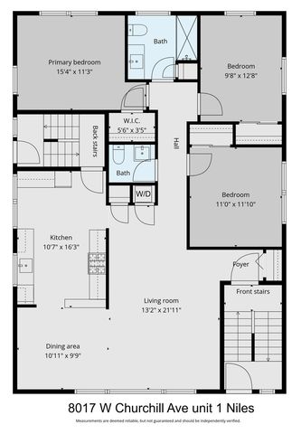 8017 W Churchill Avenue 1, Niles, IL 60714