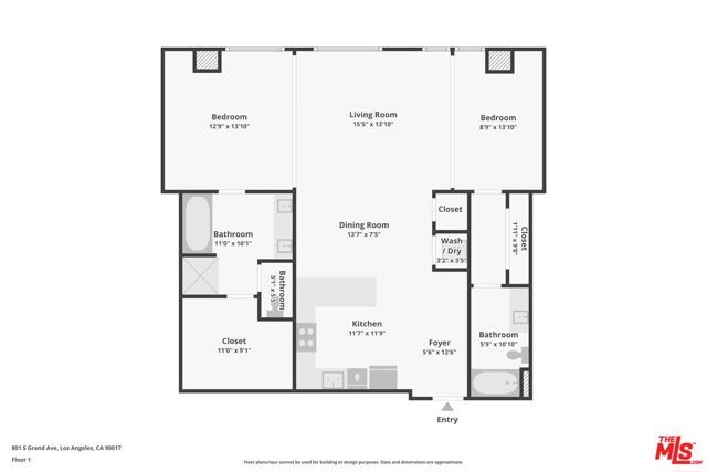801 S Grand Avenue 1712, Los Angeles, CA 90017