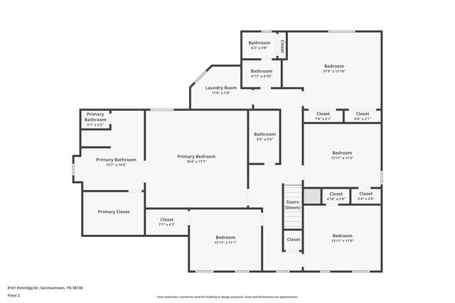 8161 KIMRIDGE DR, Germantown, TN 38138