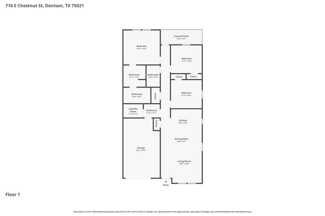 716 E Chestnut Street, Denison, TX 75021