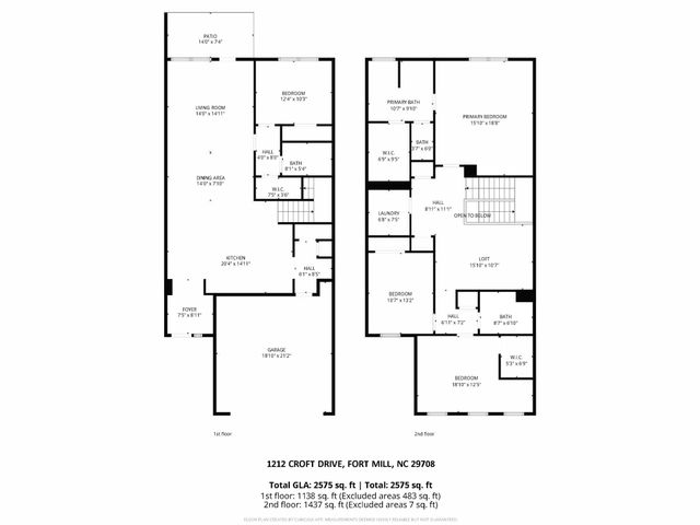 1212 Croft Drive, Fort Mill, SC 29708