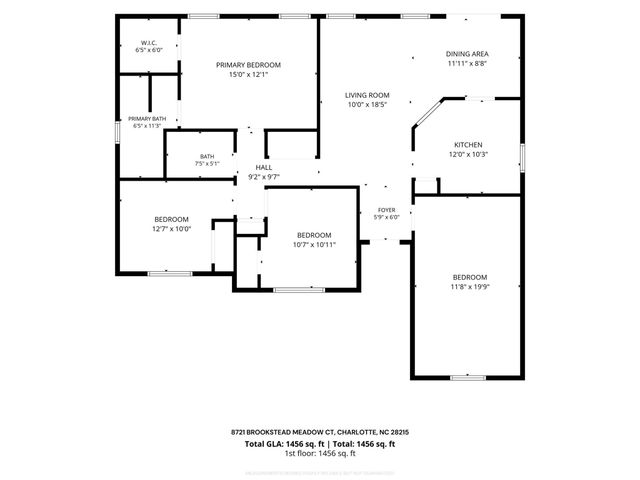8721 Brookstead Meadow Court, Charlotte, NC 28215
