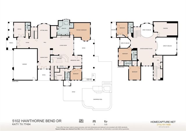 5102 Hawthorne Bend Drive, Katy, TX 77494