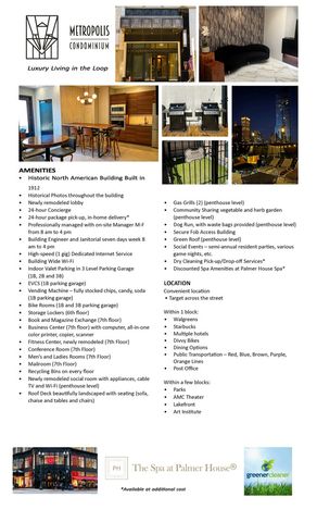 8 W Monroe Street 1105, Chicago, IL 60603