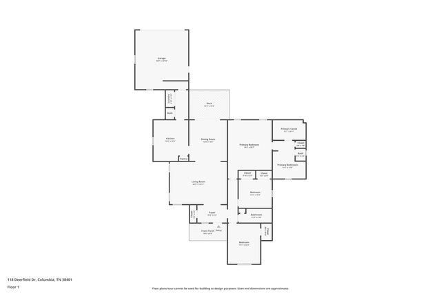 118 Deerfield Dr, Columbia, TN 38401