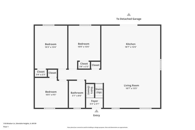 118 Windsor Lane, Glendale Heights, IL 60139