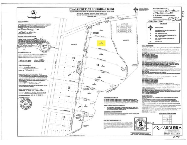 610 N A St, Springdale, WA 99173